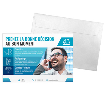 mailing carte postale